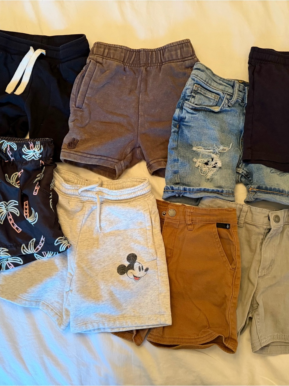 Boys Shorts, Bundle of 8, size 4T